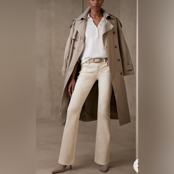 Banana Republic Pants - Banana Republic tan corduroy low rise bootcut pants 27/4